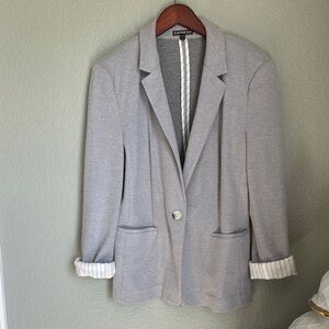 Express Gray Blazer